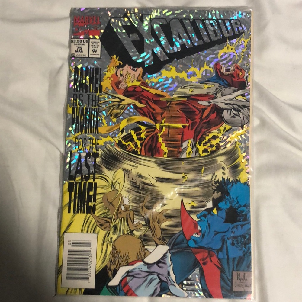 EXCALIBUR ISSUE #75 RACHEL AS THE LAST PHOENIX!!